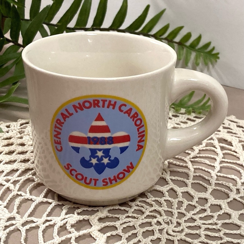 Vintage Central North Carolina 1988 Scout Show Mug